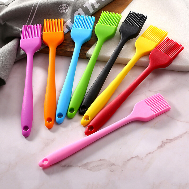 Maisto klasės silikoninis teptukas Karščiui atsparus kepimo šepetys Grilio šepetys Aliejus Kremas Kepimo šepetys Kepimo Grilis įrankių priedai