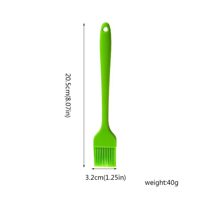 Maisto klasės silikoninis teptukas Karščiui atsparus kepimo šepetys Grilio šepetys Aliejus Kremas Kepimo šepetys Kepimo Grilis įrankių priedai