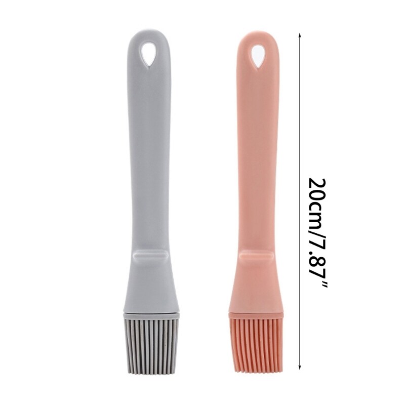 Silikoninis teptukas virtuvės reikmenims konditerijos šepetys, tinkamas kepti ant grotelių.