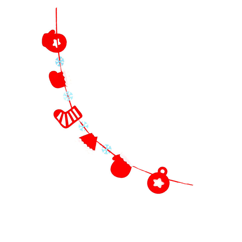 Linksmų Kalėdų reklaminė juosta Kalėdų šutvės girliandos ženklas su sniego senio elnio medžio kojinėmis Kalėdų vakarėlis