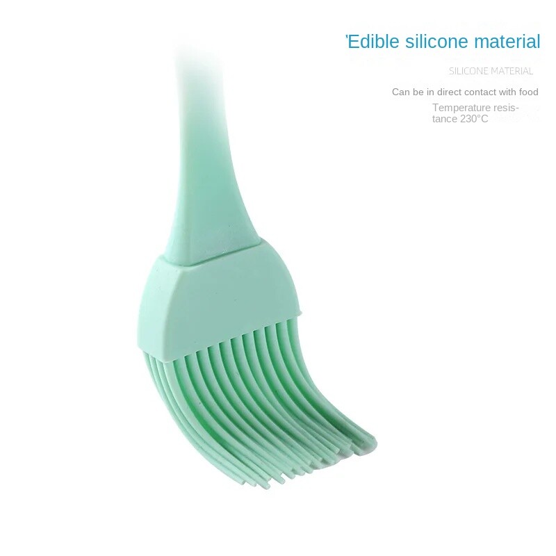 Silikoninis šepetėlis BBQ, aliejaus šepetys virimui ir kepimui, virtuvės įrankiai namams, 1 komplektas