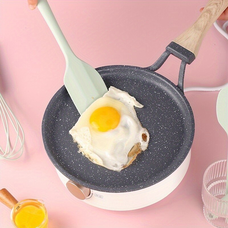 Kepimo įrankiai 5 dalių kepimo reikmenys, silikoniniai mentelių rinkinys Nelipnus ir karščiui atsparus kepimo indų rinkinys