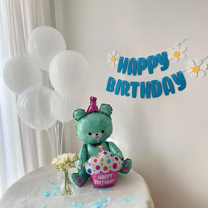 INS korejiešu tipa meitene, 2. 3. rozā balta, daudz laimes dzimšanas dienā, ziedu vītne, puiša ballīte, zila, balta, neausta margrietiņa vītne