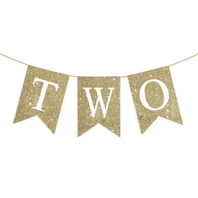 Λινάτσα Πράσινο ΔΥΟ γράμματα 2ο ντους Φύλο αποκαλύπτει ταμπέλα Πανό κήπου ρουστίκ αγροικία Επιδόρπιο επιδόρπιο τραπέζι Φωτογραφικό περίπτερο