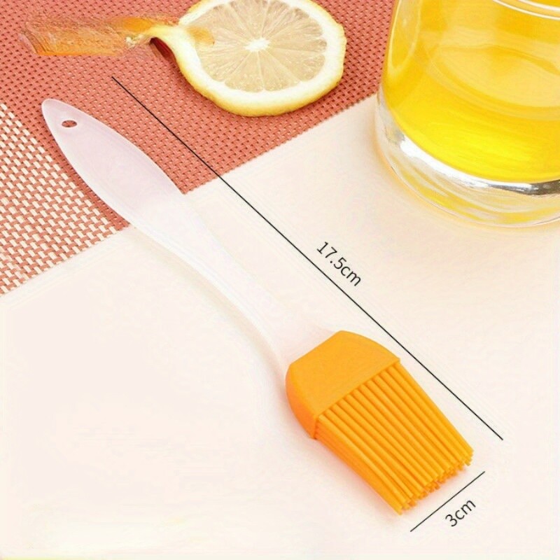 4 vnt Virtuvės silikoniniai pyragaičiai duonos aliejus kreminis teptukas kepimui Kepimo reikmenys BBQ teptuku Tortų gaminimo įrankiai Virtuvės reikmenys