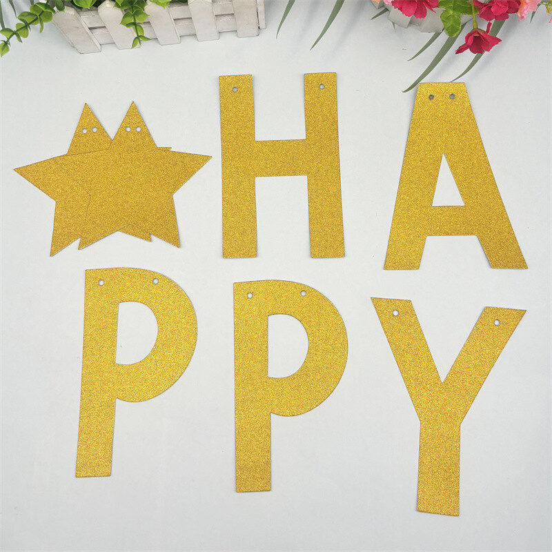 1Szett arany Boldog új évet 2025-ös szalaghirdetés újévi buli ünnepi sármány füzér évfordulója otthoni karácsonyi dekorációs kellékek