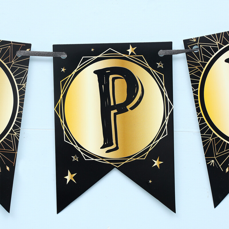 1 gb. Jaungada reklāmkarogs Dzimšanas dienas ballītes cirtas vītnes Mājas rotājumi 2025. gada papīra reklāmkaroga dekorēšana Laimīgu Jauno gadu piederumu reklāmkarogs