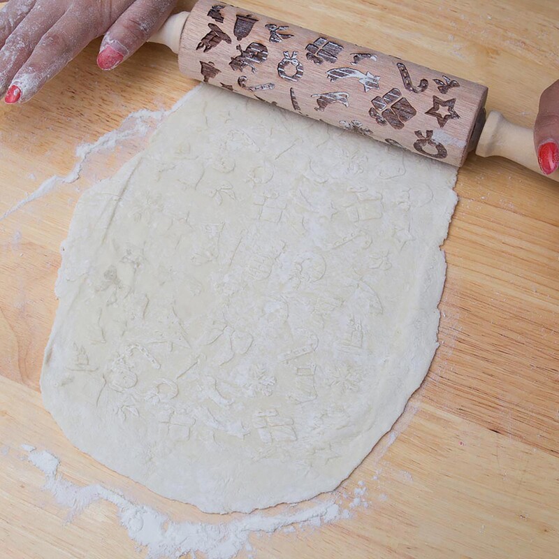 Χριστουγεννιάτικο πλάστη Μοτίβο ελαφιού Ανάγλυφο ξύλινο ανάγλυφο τρισδιάστατο καλούπι για μπισκότα Άγιος Βασίλης Άλκη βαθιά χάραξη μπισκότα σφραγίδα