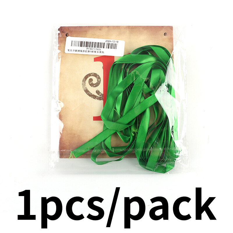 (1 részes készlet) 13,5*15 cm-es karácsonyi dekoráció újévi karácsonyfa húzza a zászlót díszek Retro hangulatú ablak megjelenítése