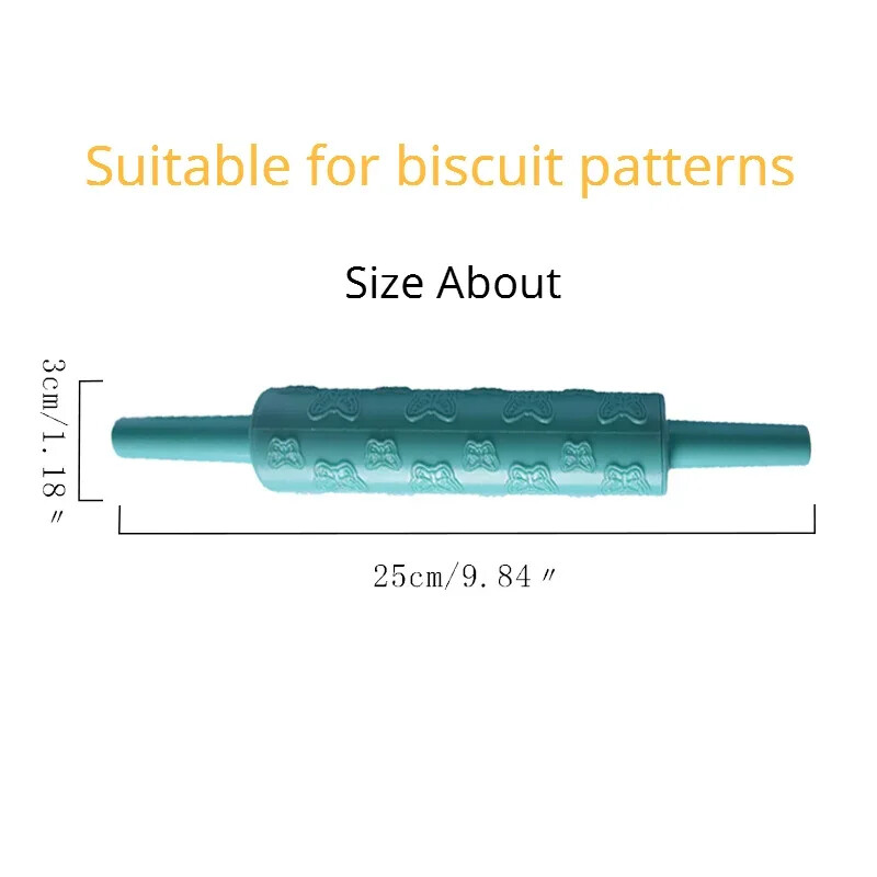 Maize Franču tinamā pin Fondants, pīrāgu garoza, cepumi, konditorejas izstrādājumi, mīklas konusveida un gluds dizains — svarīgi virtuves piederumi cepšanai