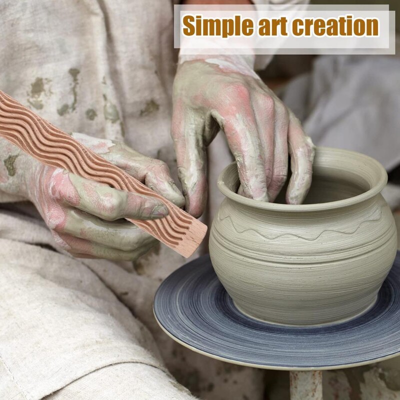 Viegls mīcīšanas kociņš, atkārtoti lietojams reljefs rullītis, lapas sniegpārsliņas tekstūras keramikas māla zīmogs ar reljefu rullīti