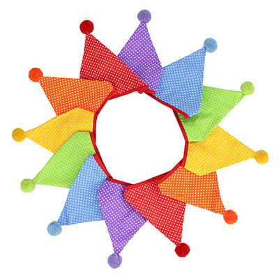 3,2 M Vintage virágos szövet sármány 12 zászlós zászló labdákkal Esküvői parti dekorációs szalaghirdetés otthoni babaváró karneváli füzér