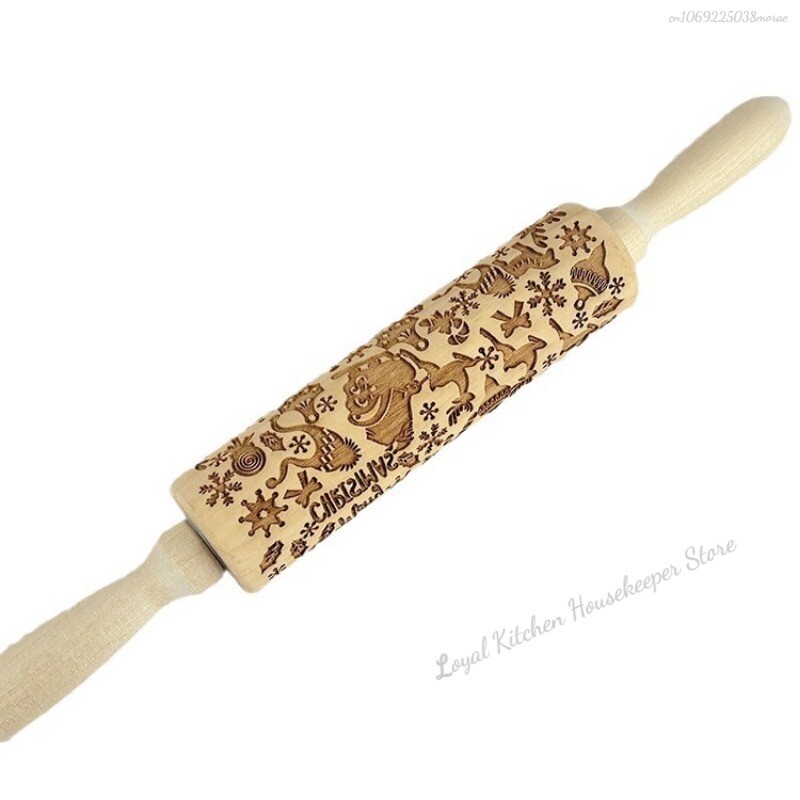 1db karácsonyi fa dombornyomott sodrófa 12 rácsos kerek pecséttel cukrászsütéshez mélygravírozó süti bélyegzőeszköz