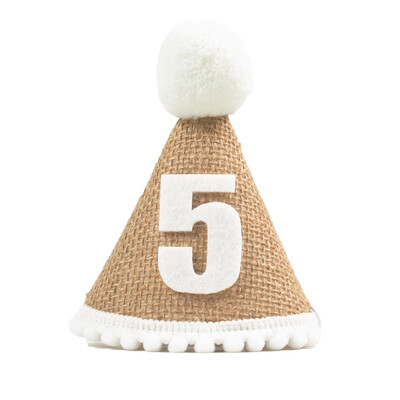 Zsákvászon sapka baba első születésnapi partiján len filc sapka 1. 2. 3. éves gyerekek baba zuhany sapka születésnapi fejpánt dekoráció