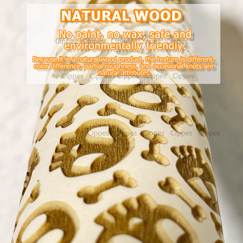 Halloween sodrófa sütőtök koponya szellemmel, fából készült dombornyomott 3D sütiforma lézergravírozott barkácssütőeszközök tésztahengerrel