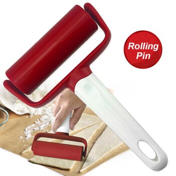 Πλάστη Pastry Pizza Fondant Bakers Roller Πλαστικό μπισκότο Ζύμη πλάστη Κουζινικό σκεύος Κουζίνα Gadgets μαγειρικής