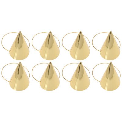 8 db Arany partisapka Boldog születésnapot Gyerekfejdísz Hajtartozékok