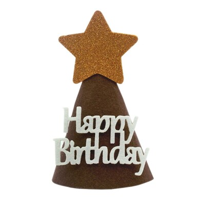 Kūrybinga kepurė su gimtadieniu Miela Bowknot kūgio galvos juostos kepurė „pasidaryk pats“ rankų darbo vakarėlio dekoro nuotraukų rekvizitas suaugusiems vaikams