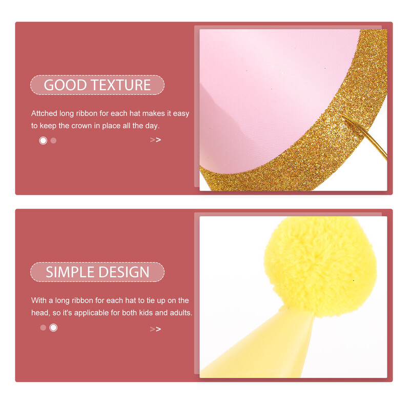 12 db Kalap gyerekeknek Kalapok kalapokkal Kitömött állatok apró buli sima kúp Emlékezés Felnőtteknek