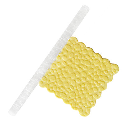 Tekstūrinis reljefinis kočėlas Fondant torto volelis Kepimo indai Keraminiai įrankiai Dekoravimo tešlos gaminiai Įrankiai Puodelis Viršutinis nepridegantis kočėlas