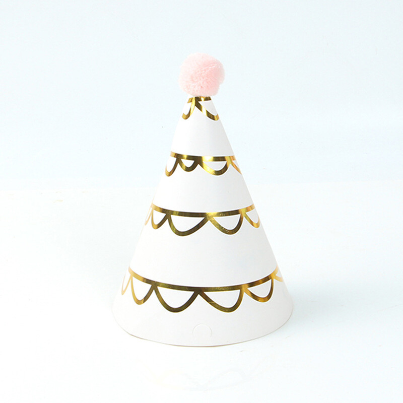 10 db ajándék tortadísz Születésnapi Dekoratív Kalap Gyermek Háztartási Kúpos Kúp Gyerek Baba