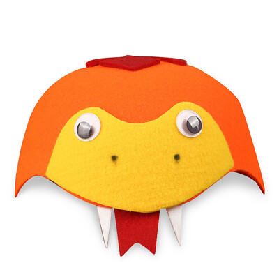 Gyerekek Erdei Állatparti Vicces sapka Gyereknapi Ajándék Állatkert Karnevál Filckalap Kacsa Adybug Sapka Madár Nyúl Fejdísz Sisak