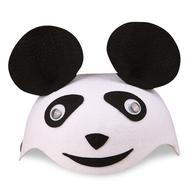 Gyerekek Erdei Állatparti Vicces sapka Gyereknapi Ajándék Állatkert Karnevál Filckalap Kacsa Adybug Sapka Madár Nyúl Fejdísz Sisak