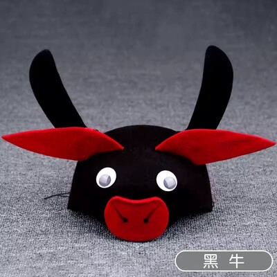 Gyerekek Erdei Állatparti Vicces sapka Gyereknapi Ajándék Állatkert Karnevál Filckalap Kacsa Adybug Sapka Madár Nyúl Fejdísz Sisak