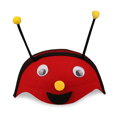 Gyerekek Erdei Állatparti Vicces sapka Gyereknapi Ajándék Állatkert Karnevál Filckalap Kacsa Adybug Sapka Madár Nyúl Fejdísz Sisak