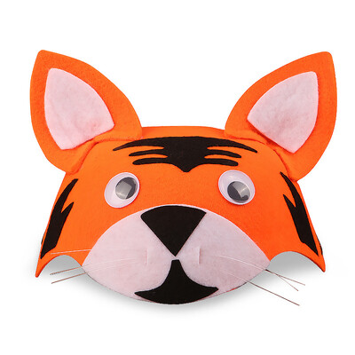 Gyerekek Erdei Állatparti Vicces sapka Gyereknapi Ajándék Állatkert Karnevál Filckalap Kacsa Adybug Sapka Madár Nyúl Fejdísz Sisak