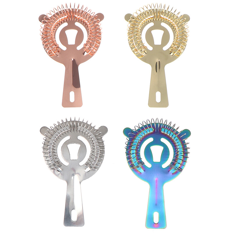 Rozsdamentes acél jégszűrő koktél shaker rúd jégszűrő huzal kevert ital csapos professzionális szerszámos rúd tartozékok