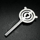 Rozsdamentes acél koktélbár szűrő huzal vegyes ital csapos Professzionális Barware