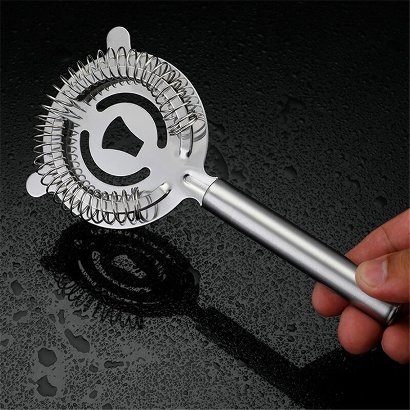 Rozsdamentes acél koktélbár szűrő huzal vegyes ital csapos Professzionális Barware