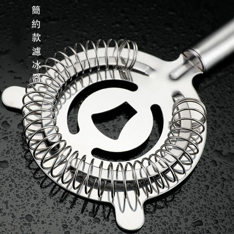 Rozsdamentes acél koktélbár szűrő huzal vegyes ital csapos Professzionális Barware