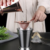 Virtuvės aksesuarai Nerūdijančio plieno vielos smulkaus tinklelio sietelis, skirtas sulčių dalelėms pašalinti Miltų kiaurasamtis Sifteris Įtaisai Baro įrankiai