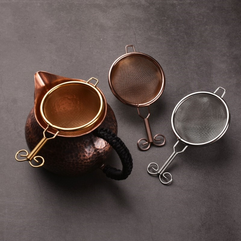 Bāra kokteiļu sietiņš 304 Nerūsējošā tērauda konusveida kokteiļu siets, lieliski piemērots gabaliņu noņemšanai no sulas Julep Barware