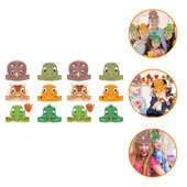 12 db ajándék dinoszaurusz születésnapi sapka baba gyerek sapkák papír gyerekeknek bulikapkák