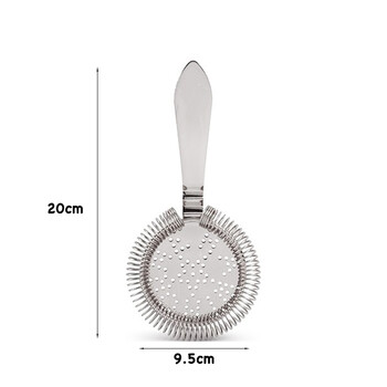 Античен стил Hawthorne Strainer Cocktail Bar Strainer Bar Tool