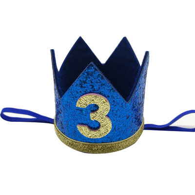1 buc 1 2 3 ani pălărie pentru petrecere de aniversare accesorii foto pentru copii băiat 1-a aniversare coroană bentiță pentru bebeluș pentru aniversare