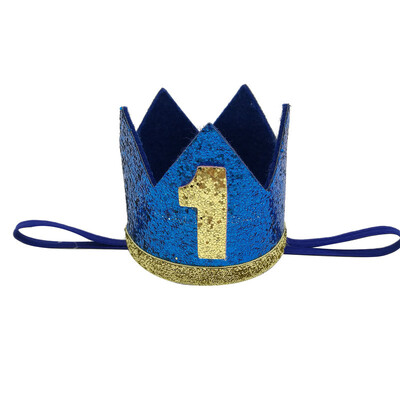 1 buc 1 2 3 ani pălărie pentru petrecere de aniversare accesorii foto pentru copii băiat 1-a aniversare coroană bentiță pentru bebeluș pentru aniversare