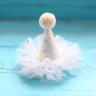 1 PC divat aranyos lány koronahercegnő hajtű csipke gyöngy fényes csillag fejpánt hajtű hajtű haj kiegészítők haj kiegészítők