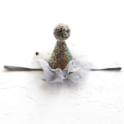 1 PC divat aranyos lány koronahercegnő hajtű csipke gyöngy fényes csillag fejpánt hajtű hajtű haj kiegészítők haj kiegészítők