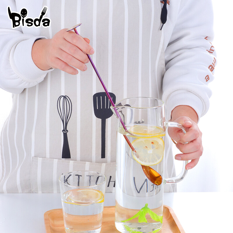 Maišymo kokteilių baro šaukštas, „Swizzle Stick“, kavos kokteilių vyno šaukštai, baro reikmenys, barmeno įrankiai, sulčių maišymo priedai