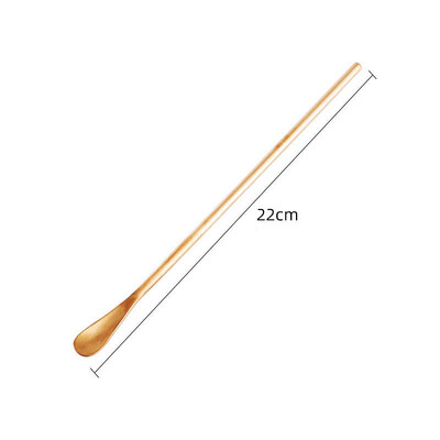 Nerūdijančio plieno kokteilių vyno maišymo ledo šaukštas ilga rankena arbatos kavos ir pieno gėrimo mini samtelis barmeno priedai įrankis