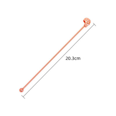 Nerūdijančio plieno kokteilių vyno maišymo ledo šaukštas ilga rankena arbatos kavos ir pieno gėrimo mini samtelis barmeno priedai įrankis
