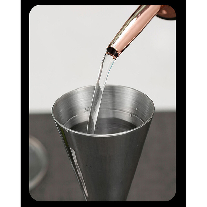 Cocktail Jigger, rozsdamentes acél mérőpohár, dupla fejű bárparti borkoktél shaker bárpulthoz otthoni csapos partihoz