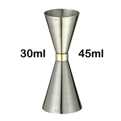 Japoniško stiliaus nerūdijančio plieno „Jigger“ kokteilinė „Jgger“ juosta Matmenys Baro įrankiai Baro priedai