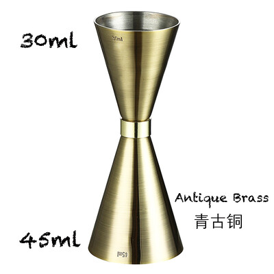 Japoniško stiliaus nerūdijančio plieno „Jigger“ kokteilinė „Jgger“ juosta Matmenys Baro įrankiai Baro priedai