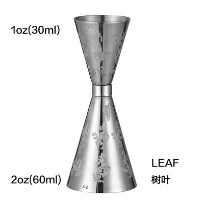 Japoniško stiliaus nerūdijančio plieno „Jigger“ kokteilinė „Jgger“ juosta Matmenys Baro įrankiai Baro priedai