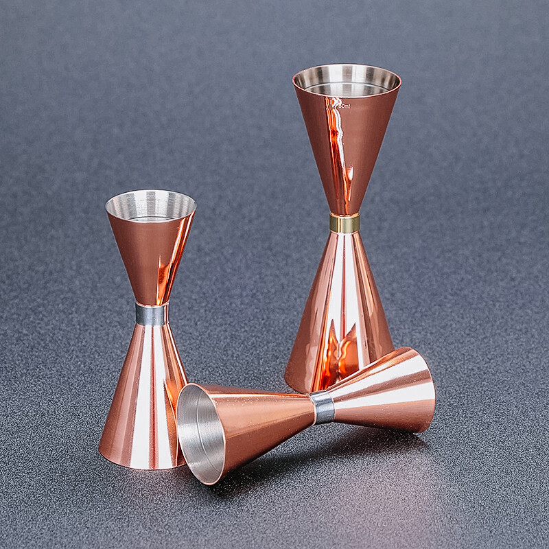 Japoniško stiliaus nerūdijančio plieno „Jigger“ kokteilinė „Jgger“ juosta Matmenys Baro įrankiai Baro priedai